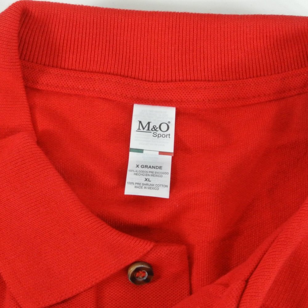 SWISS CHALET Chicken Red Polo Shirt Employee Uniform NEW Size XL - Picture 4 of 6
